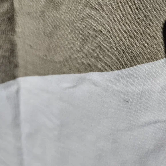 Vintage XL 1974 Screen Print Pencil Fabric Wall Art - Picture 4 of 10